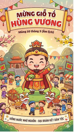 Giổ tổ Hùng Vương