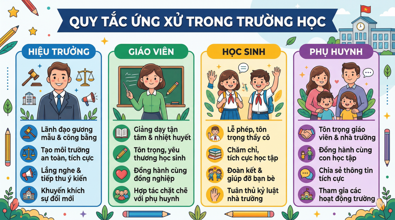 Quy tắc ứng xử trong trường học
